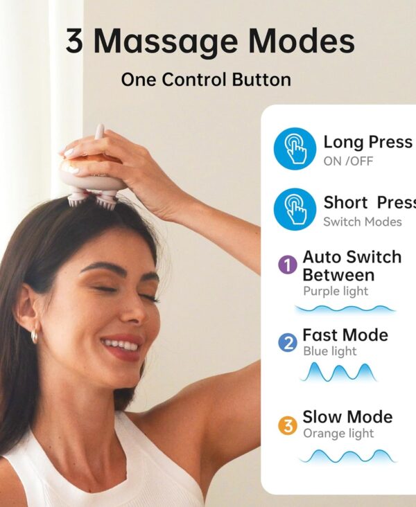 massageur électrique pour la tête